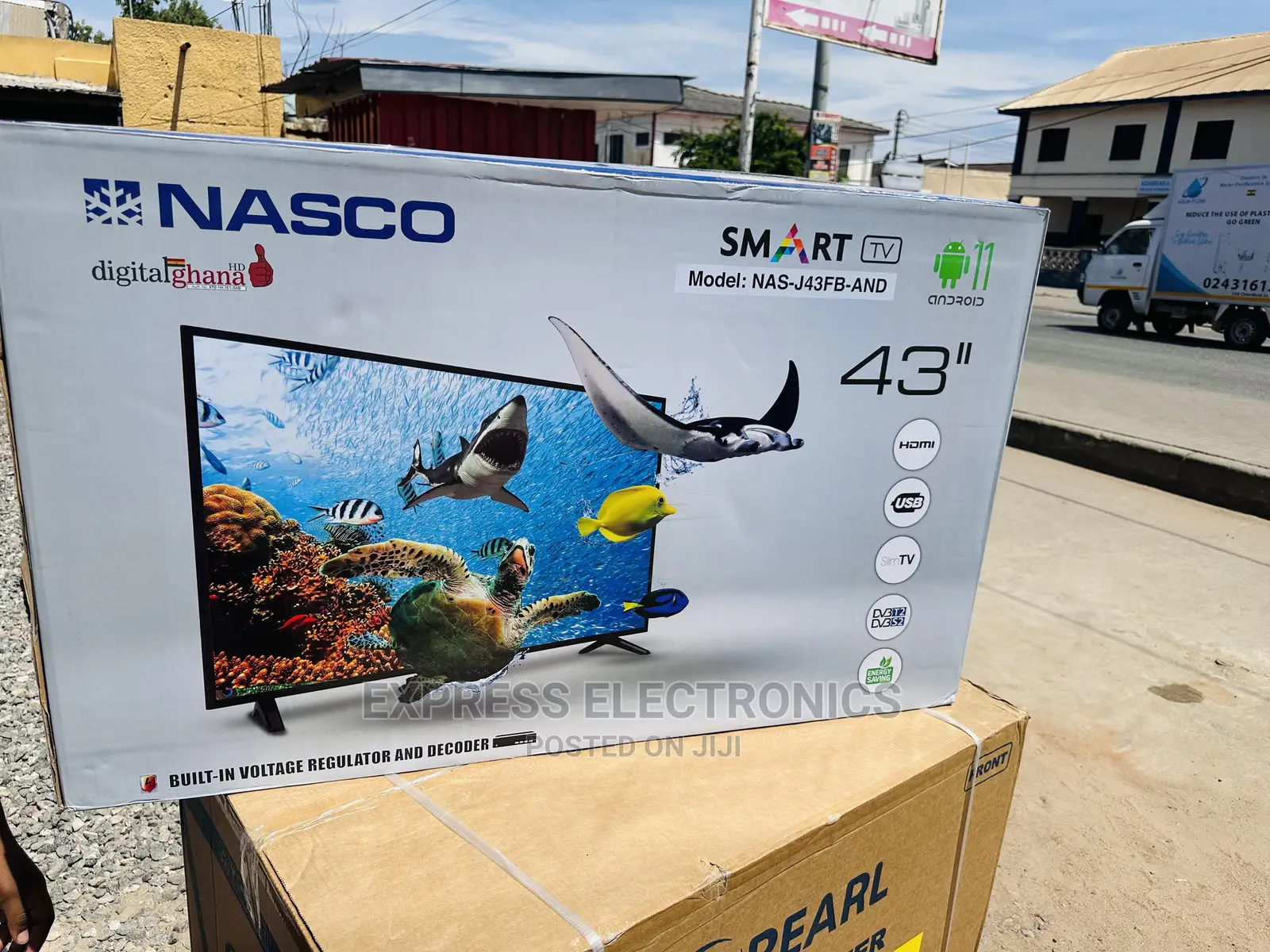 Nasco Sharp Image 43”Smart FHD Android Tv