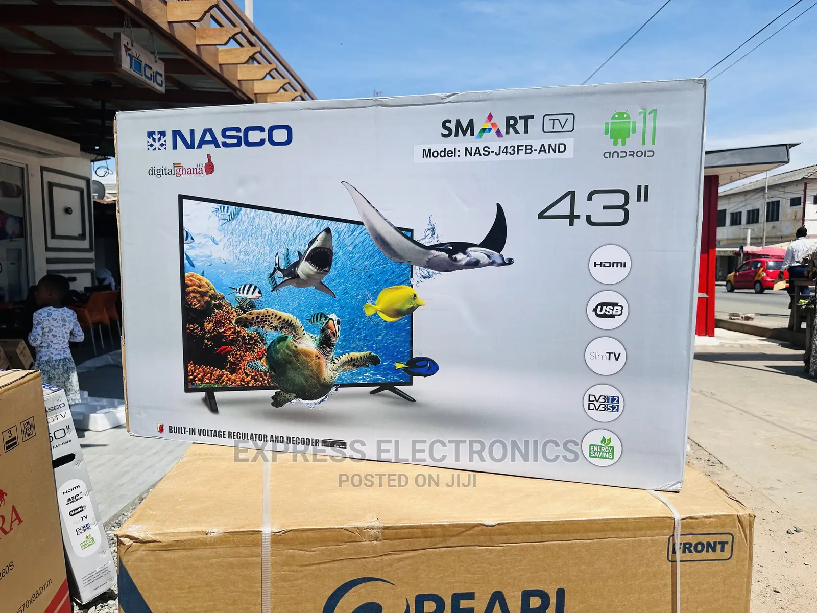 Model: NAS-J43FB-AND 43"Nasco FHD Smart