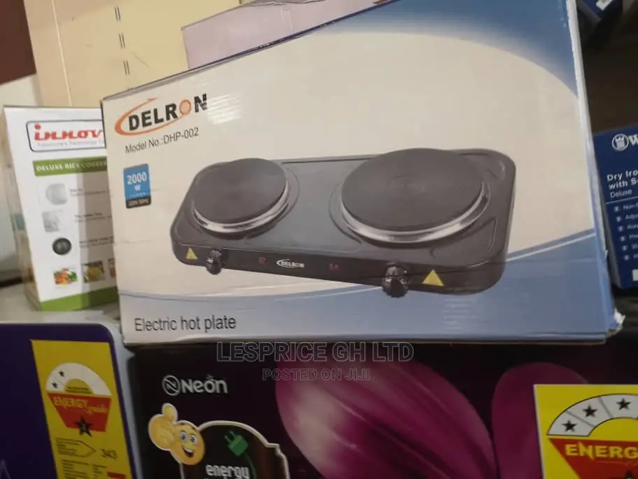 Delron Electric Hot Plate Energy Efficiency