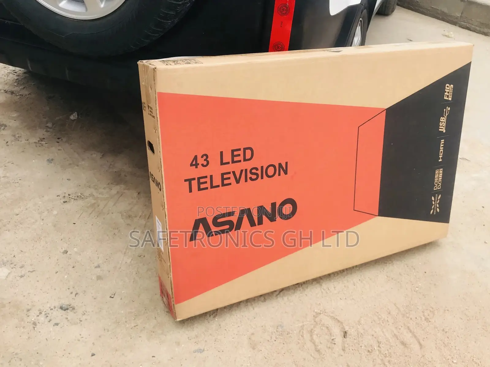 43 Inches Glossy LED Asaon Neatly Sealed