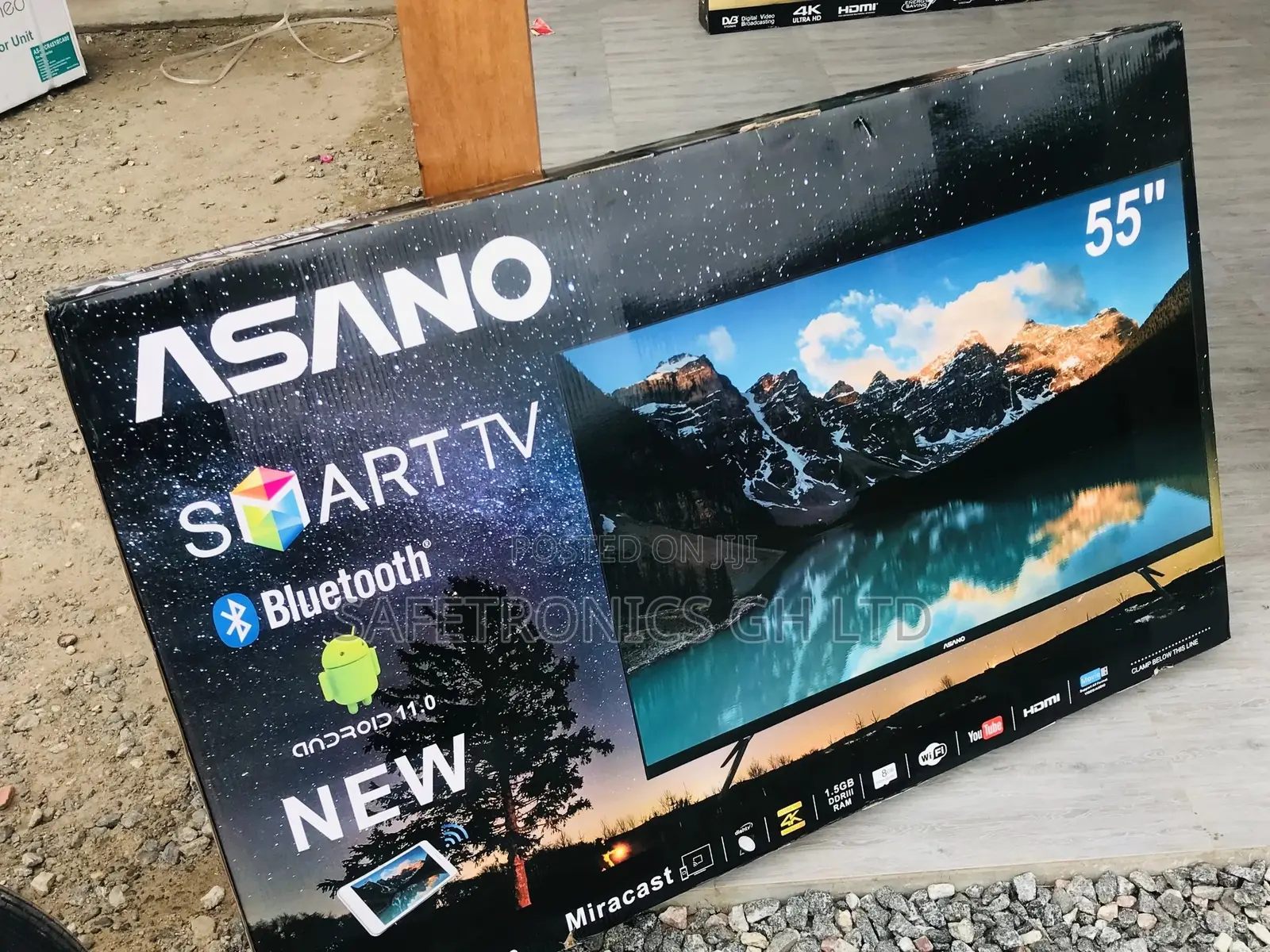 Satellite Asaon 55 Inches Glossy LED UHD Smart Tv
