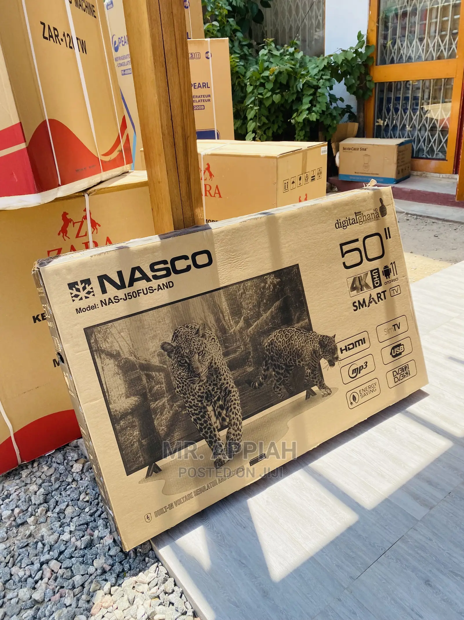 Classic Design 50 Inch Nasco Digital Color Smart Tv.