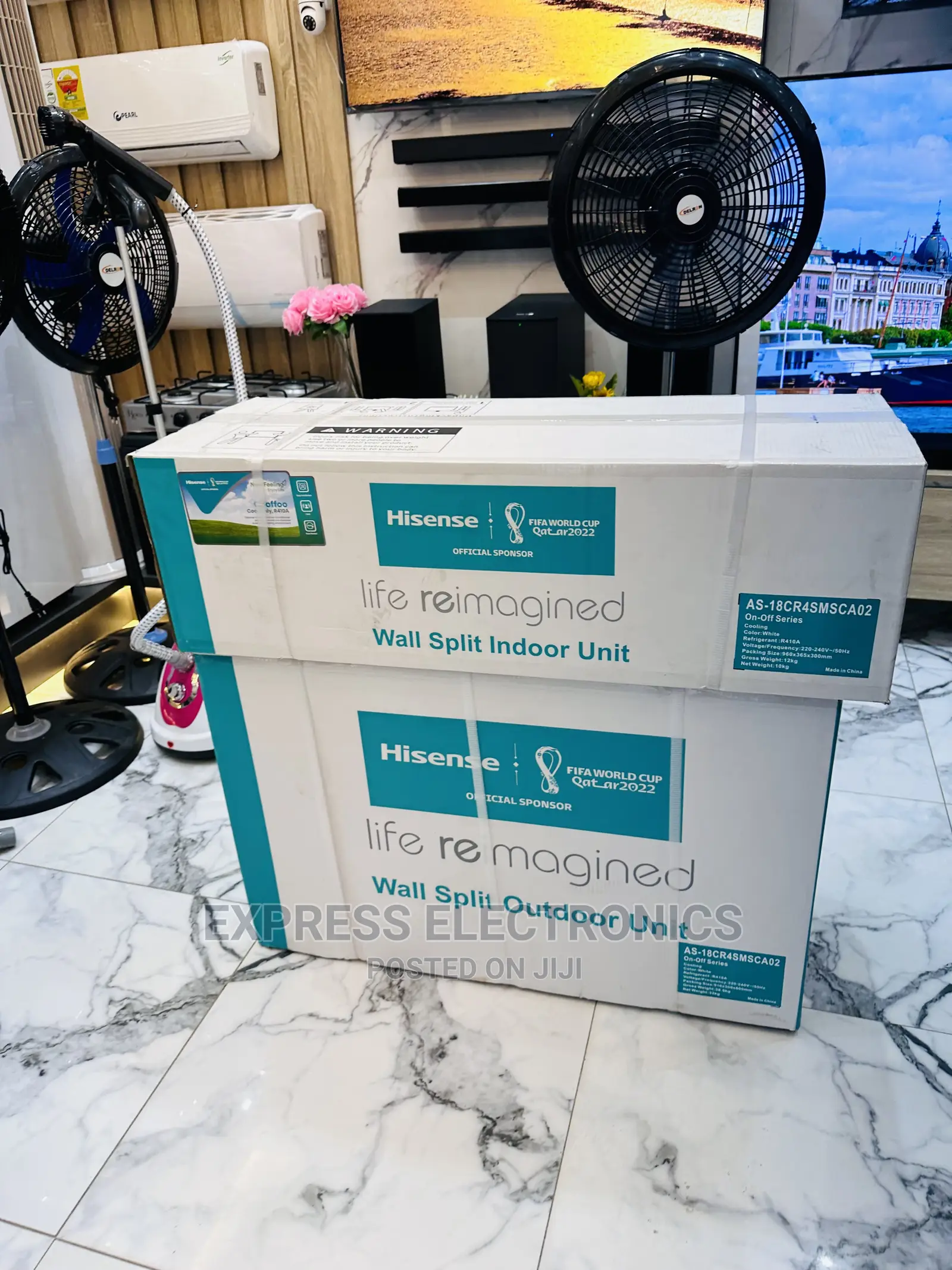 Anti Virus Split R410 Gas Hisense 2.0hp