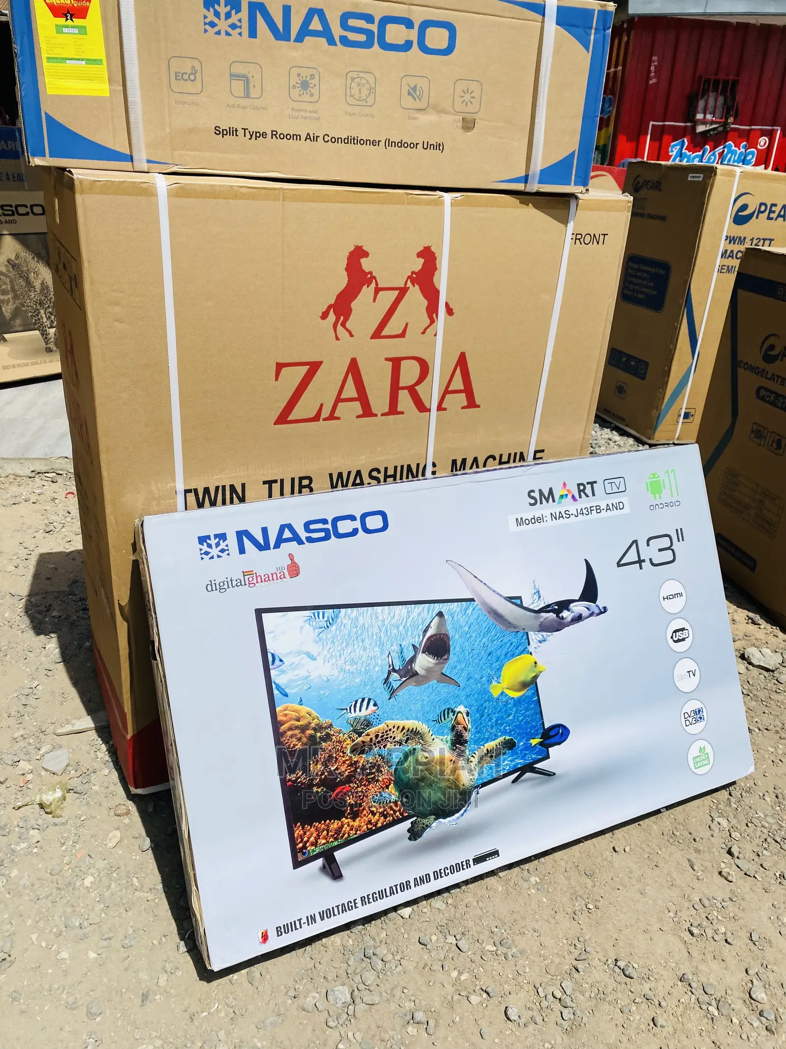 Energy and Cost Saving Nasco Digital Satelite Tv(43 Inch).