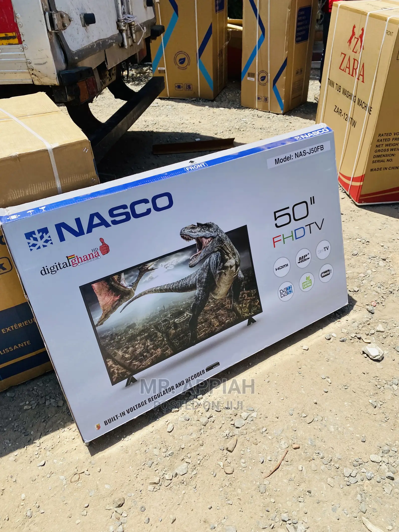 Buy Unique Nasco Nas-J50fb 50 Inch LED Digital Satelite Tv