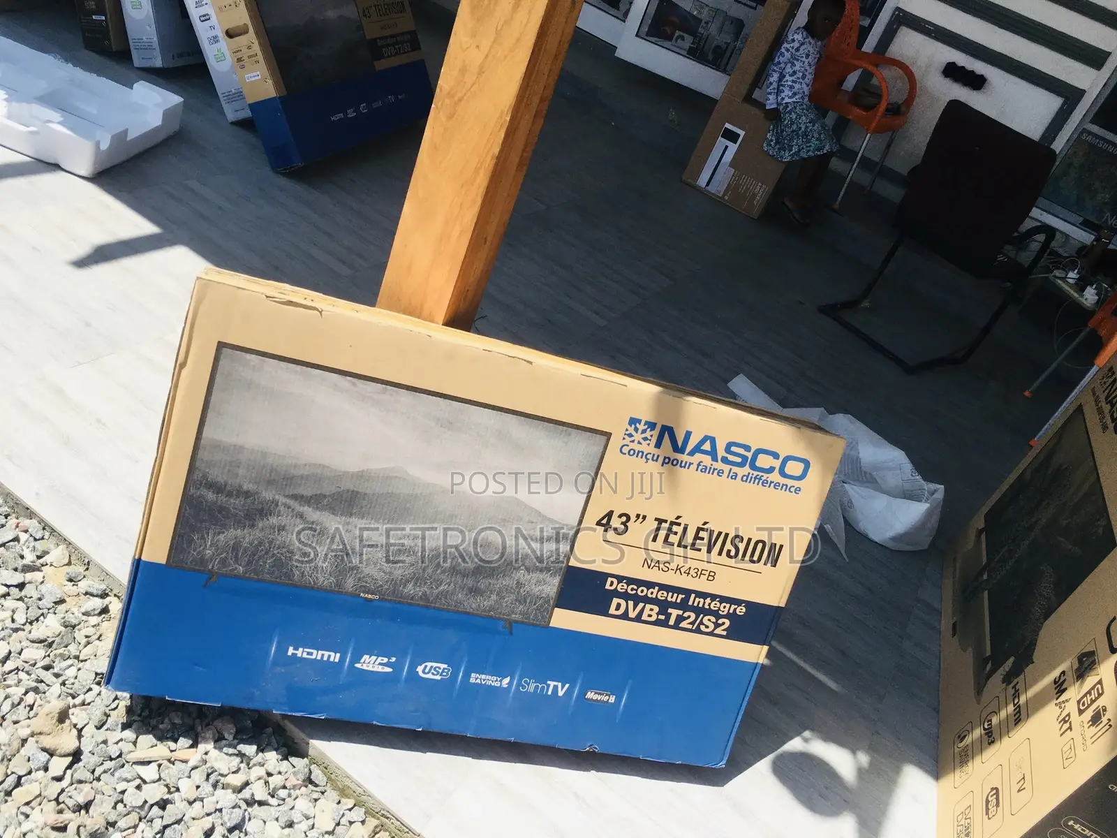  Reliable Nasco Glossy 43 Inches Digital Tv 