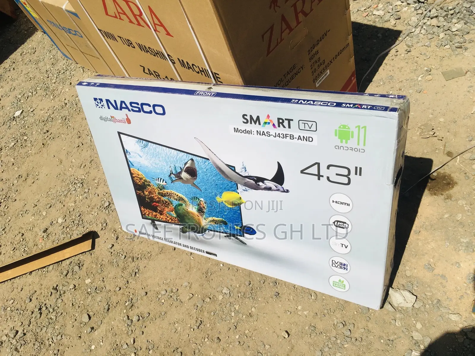 Unique Design Smart Nasco LED Glossy 43 Inches Tv
