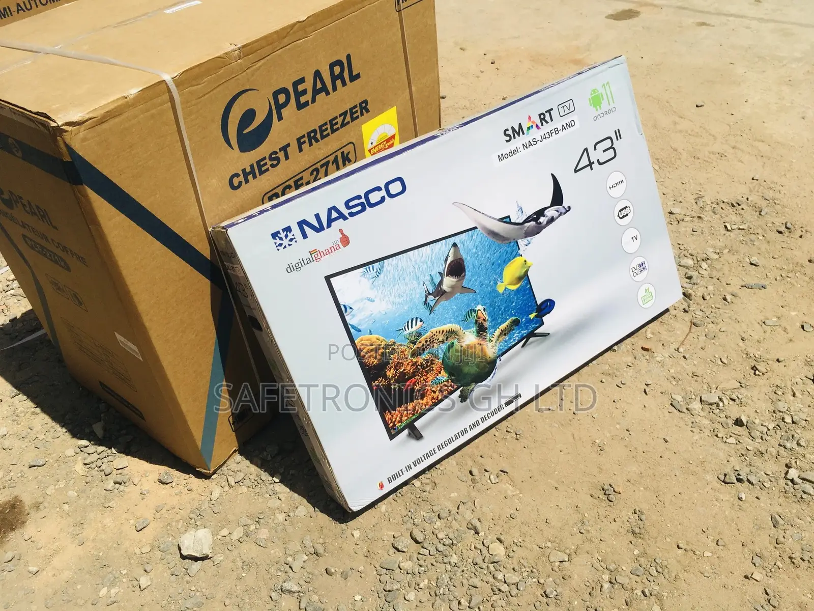 Nasco Long Lasting Smart Glosyy LED 43 Inches 