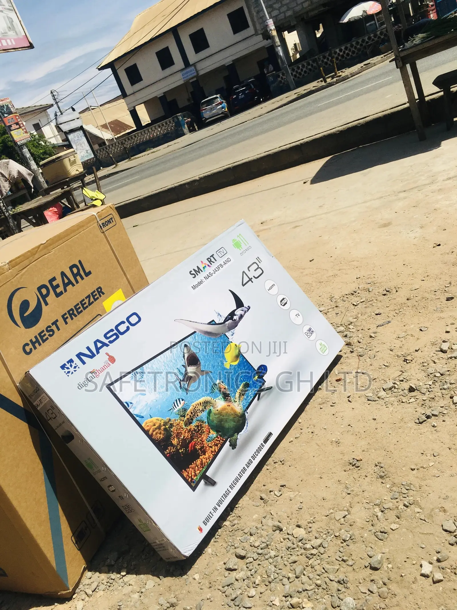 Durable LED Smart Nasco 43 Inches Glossy Tv