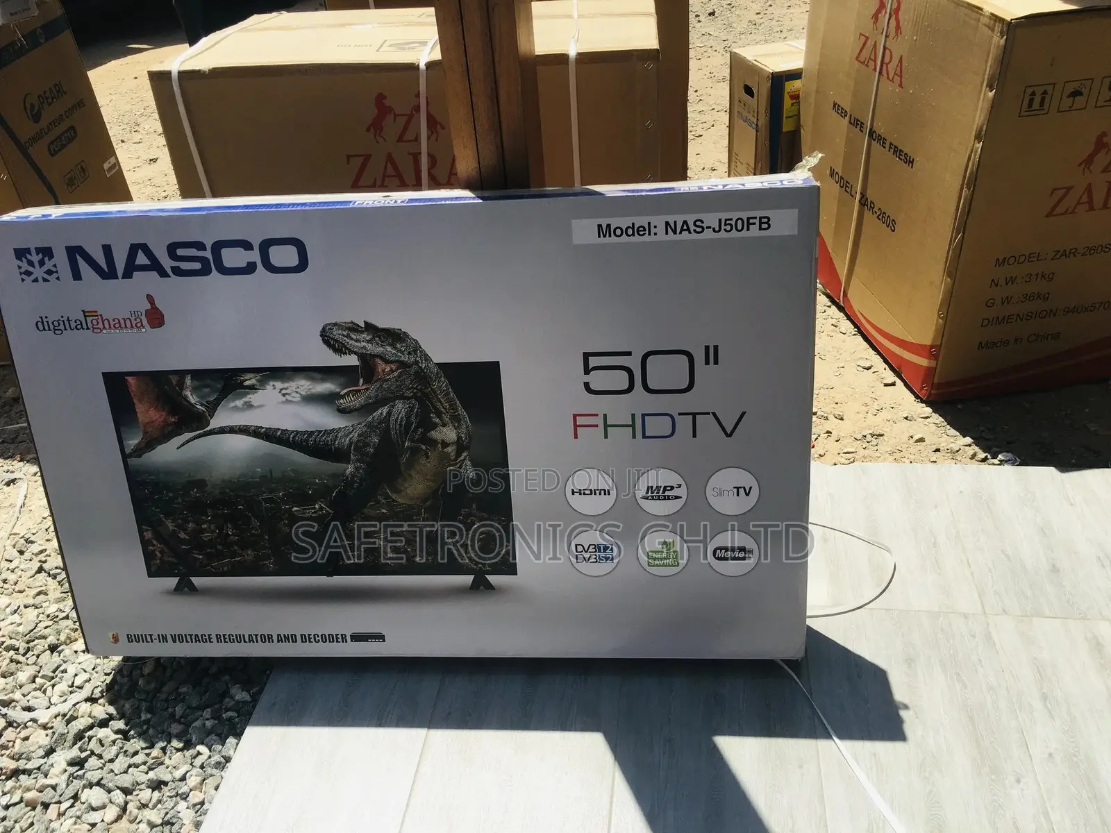 Elegant 50 Inches Digital Nasco Glossy Led Tv