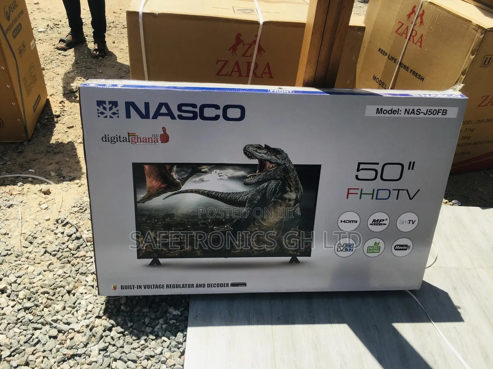 Elegant 50 Inches Digital Nasco Glossy Led Tv