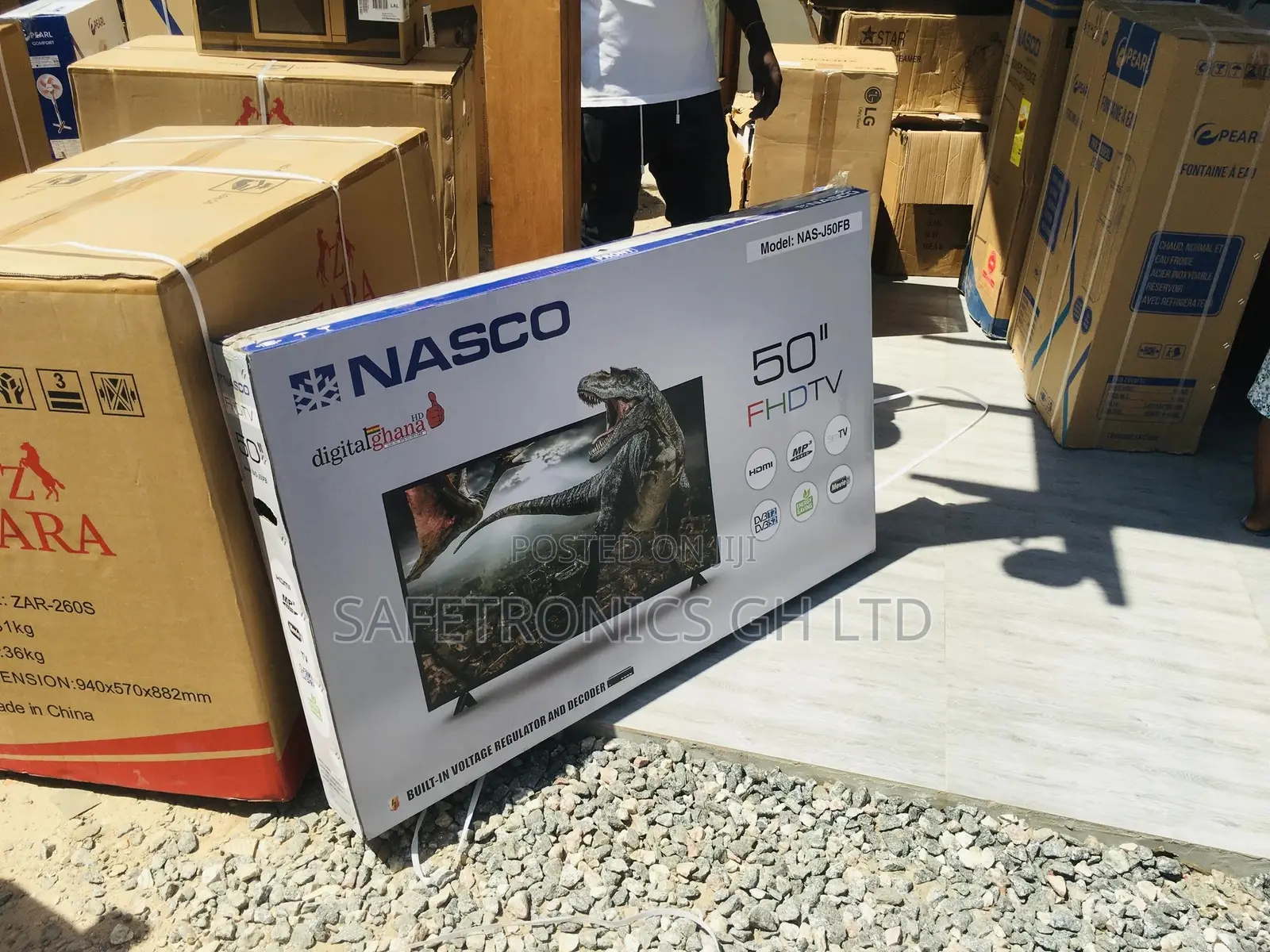 Shop Glossy 50 Inches LED Nasco Digital Tv 