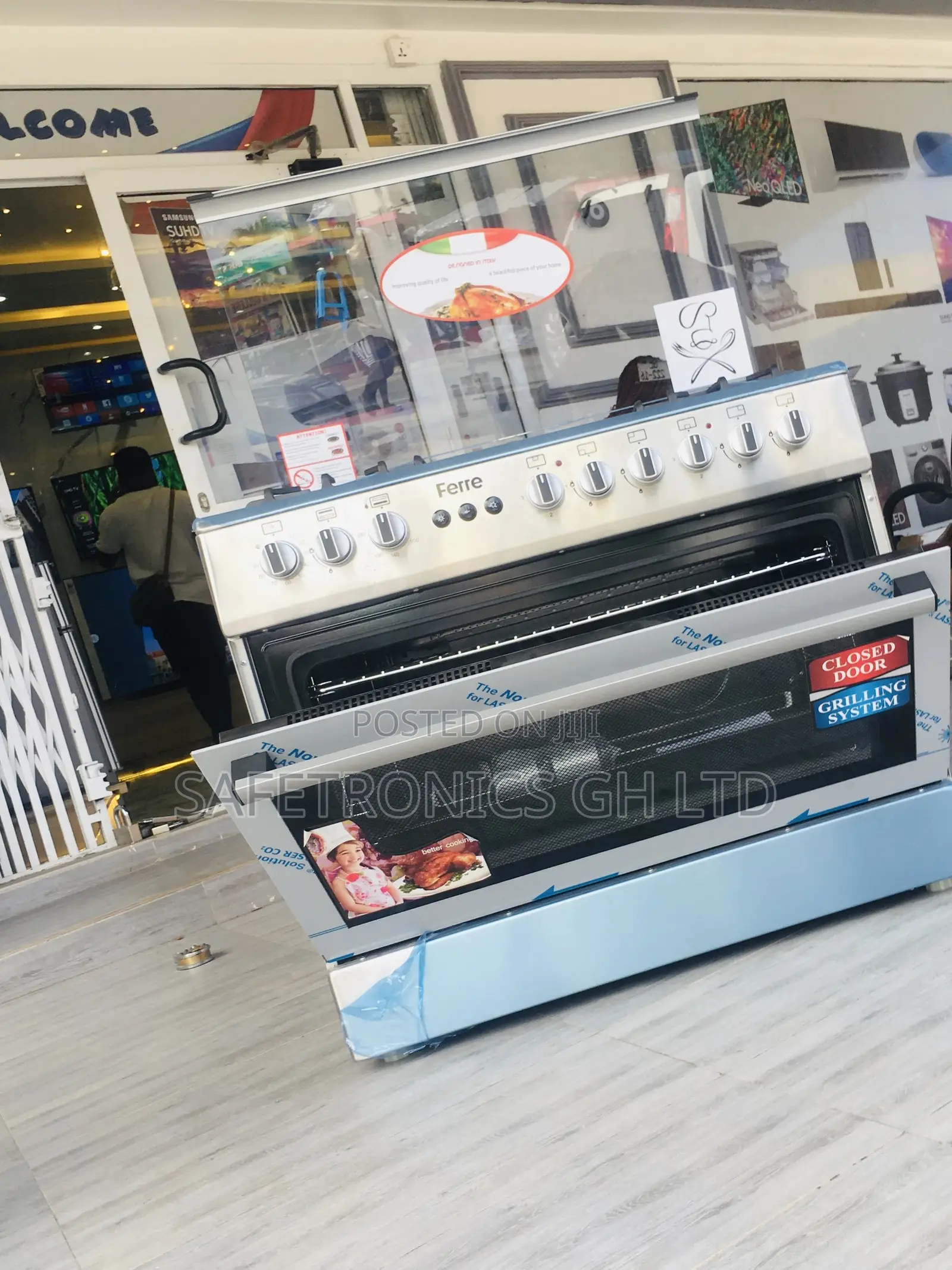 Grab 60x90 2*4 Oven With Grill Ferre 