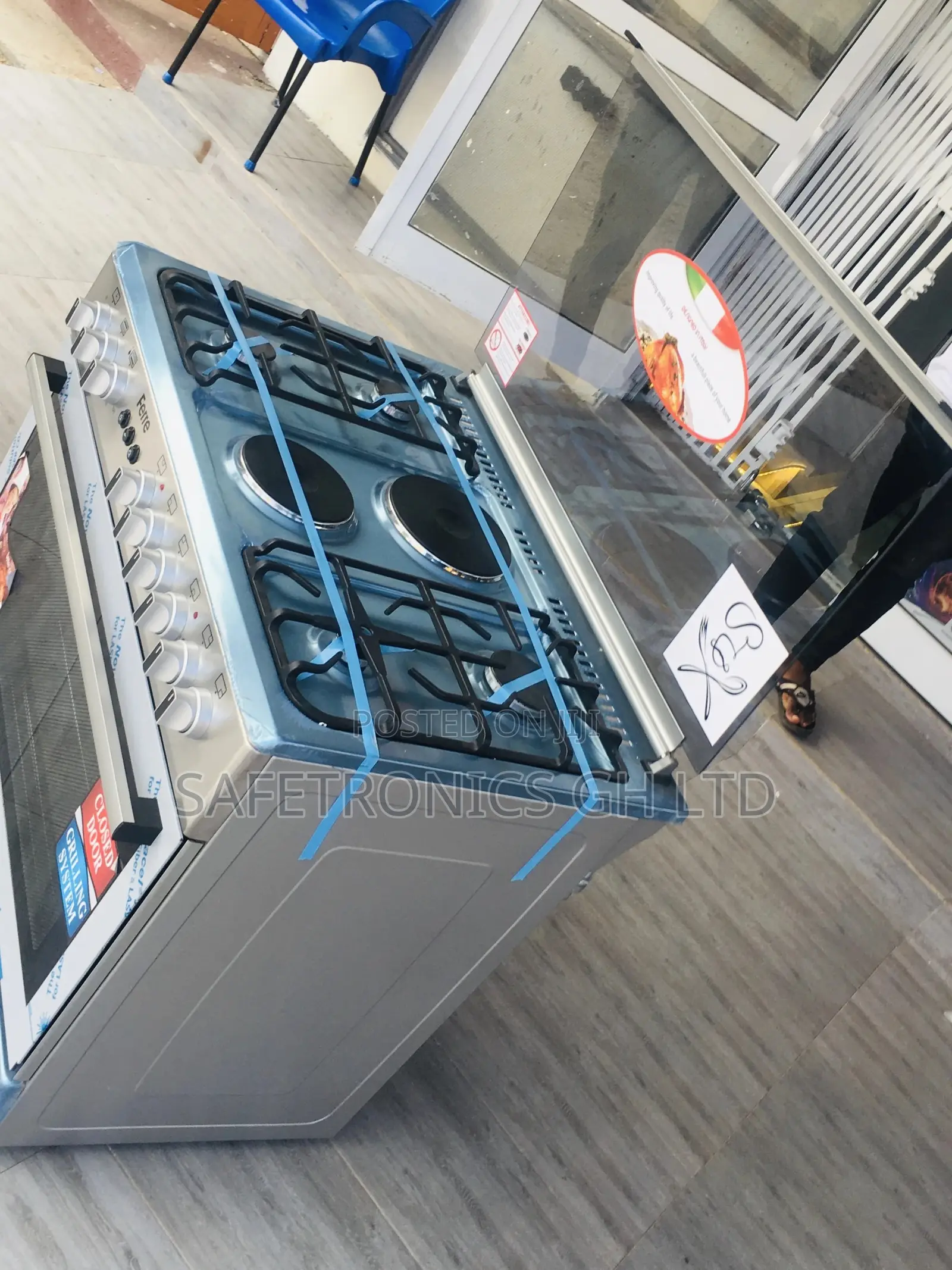 Shop 60x90 Ferre Gas Cooker Oven With Grill 6 Burner