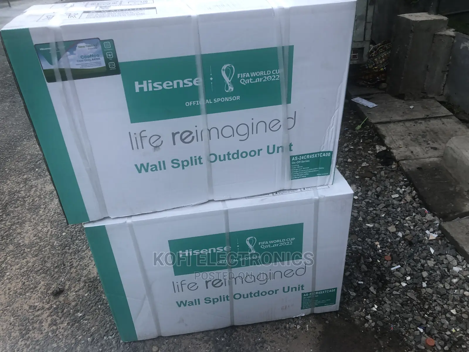 New Hisense 2.5HP Split Air Conditioner