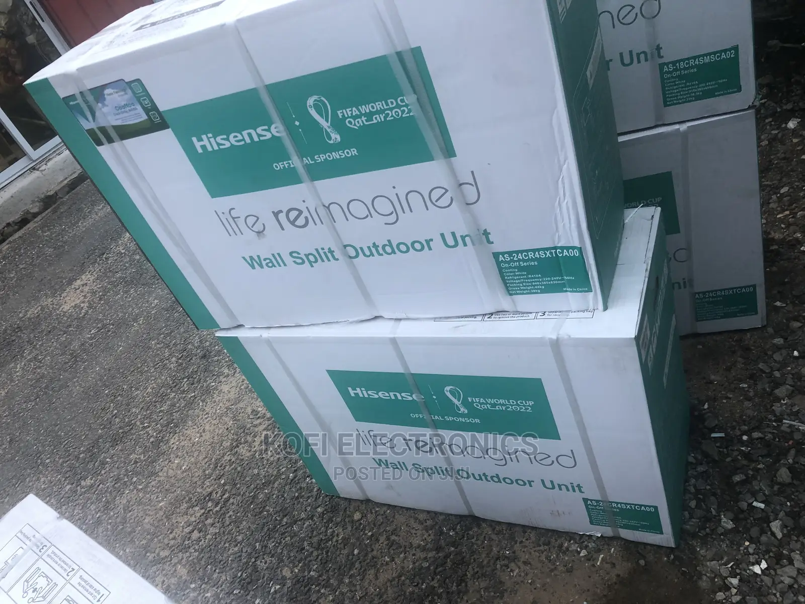 Sealed in Box Hisense 2.5HP Split Air Conditioner