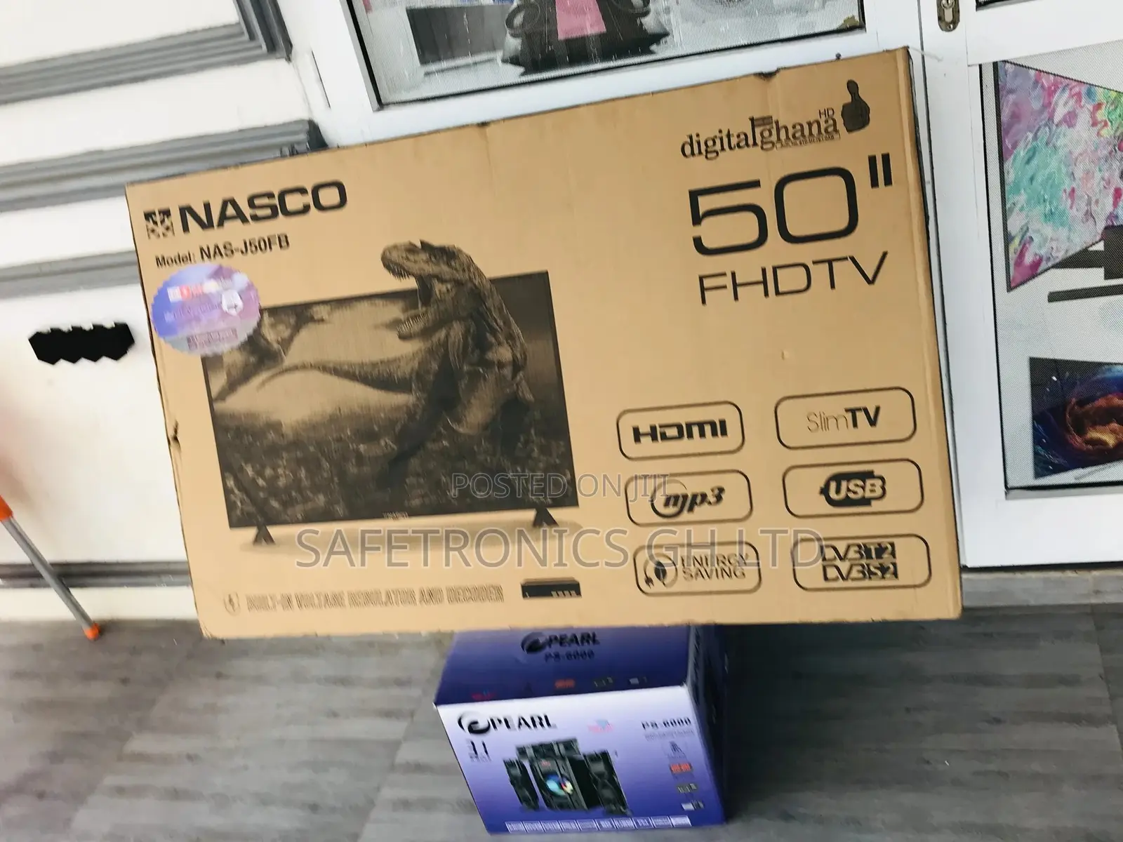 Digital Satellite Nasco Essential 50 Inches Glossy LED Tv