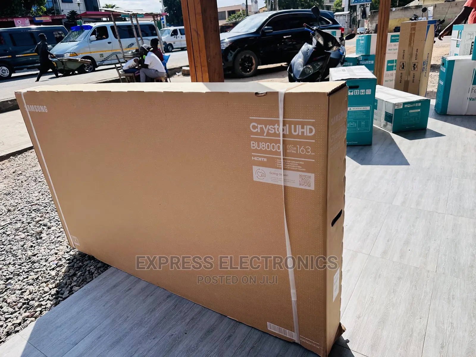 Bu8000 UHD Smart Tizen Glossy Black Samsung 65”