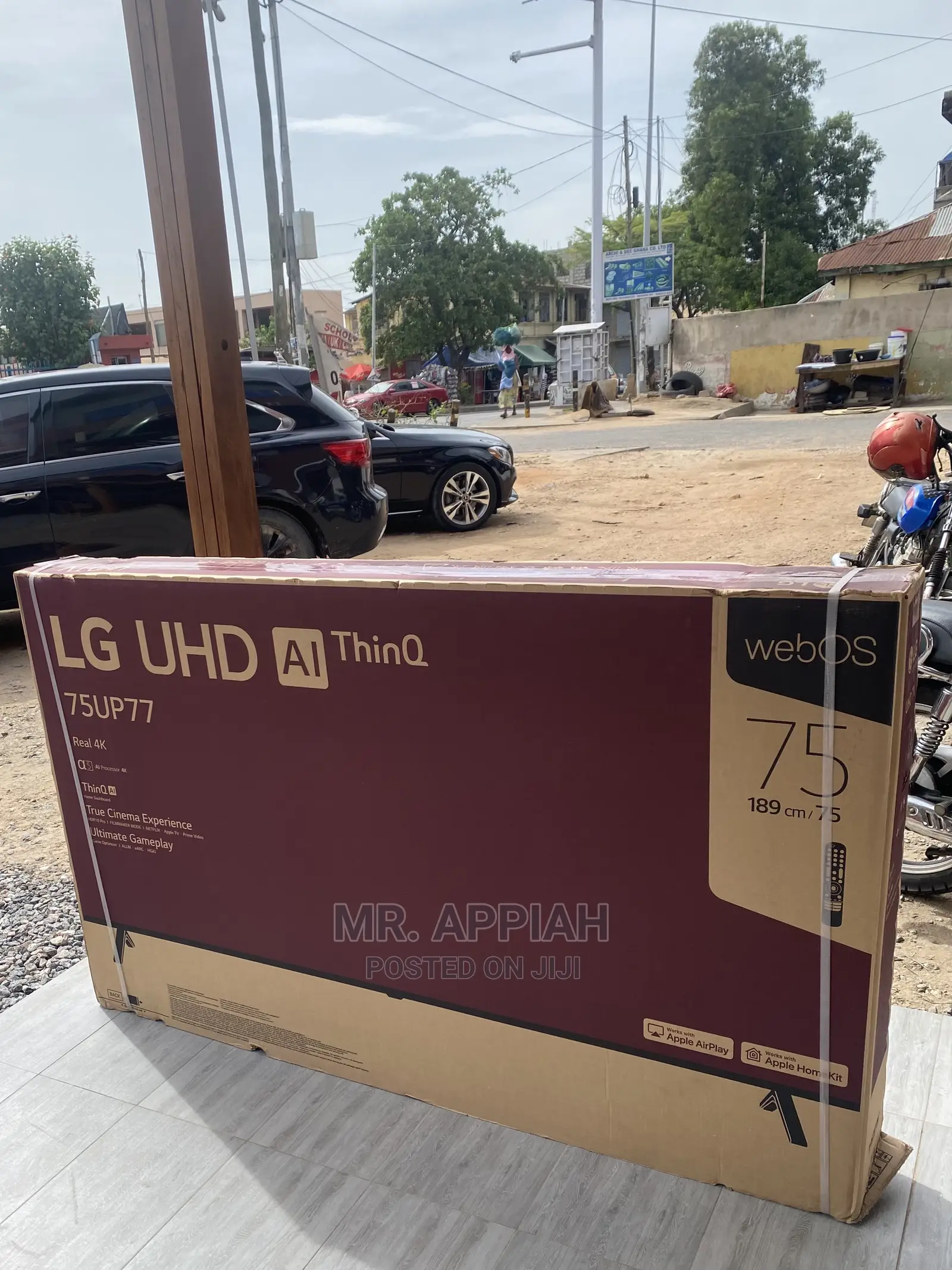 Eco-Friendly Lg75up7750 75 Inch UHD Smart LED Tv  