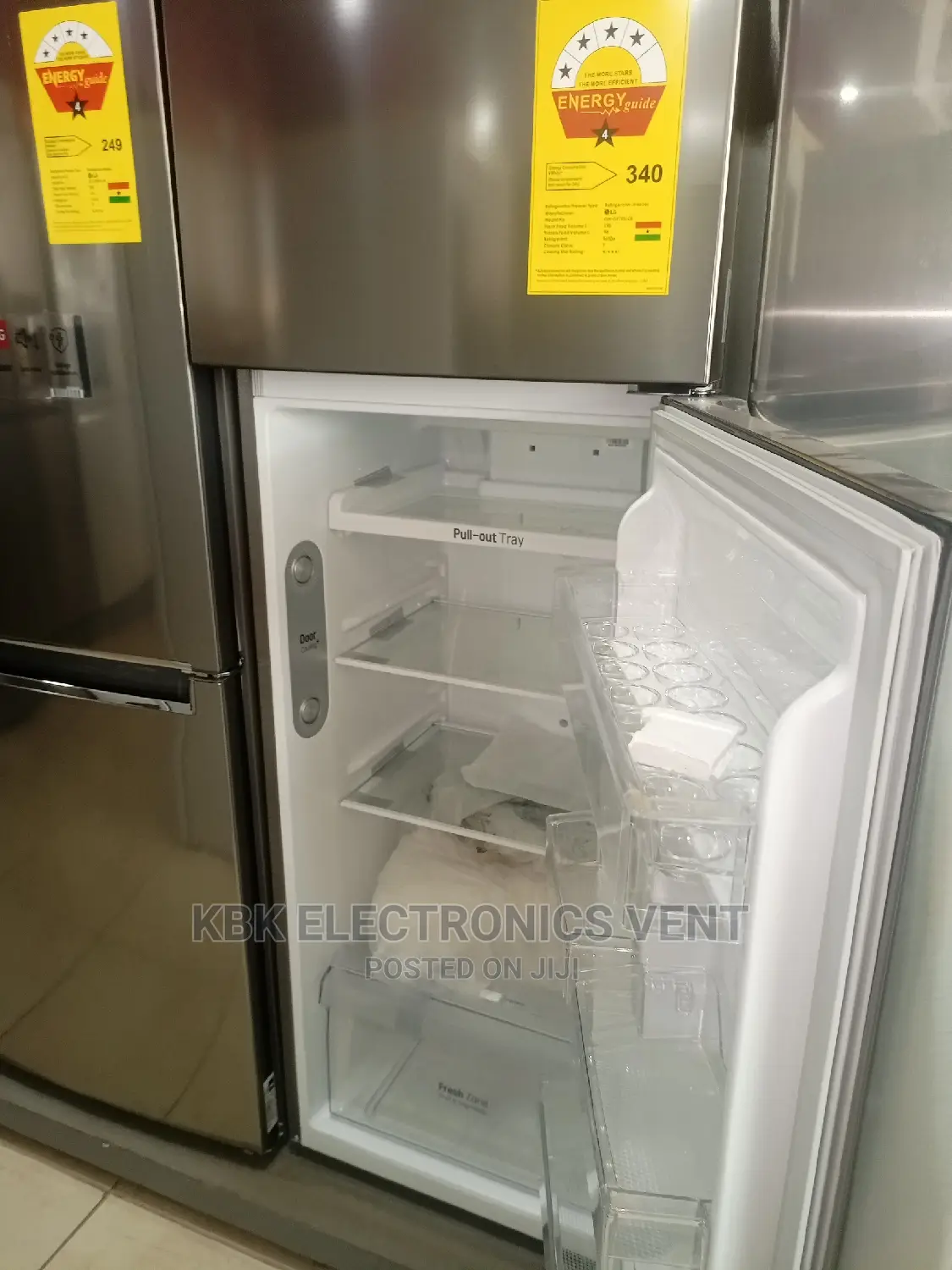 Lg 260ltr(Gn-g272slcb) Double Door Refrigerator