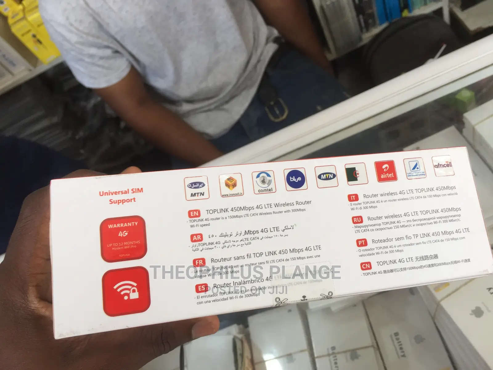 Toplink 4G Super Fast Universal Wi-Fi Rougher.