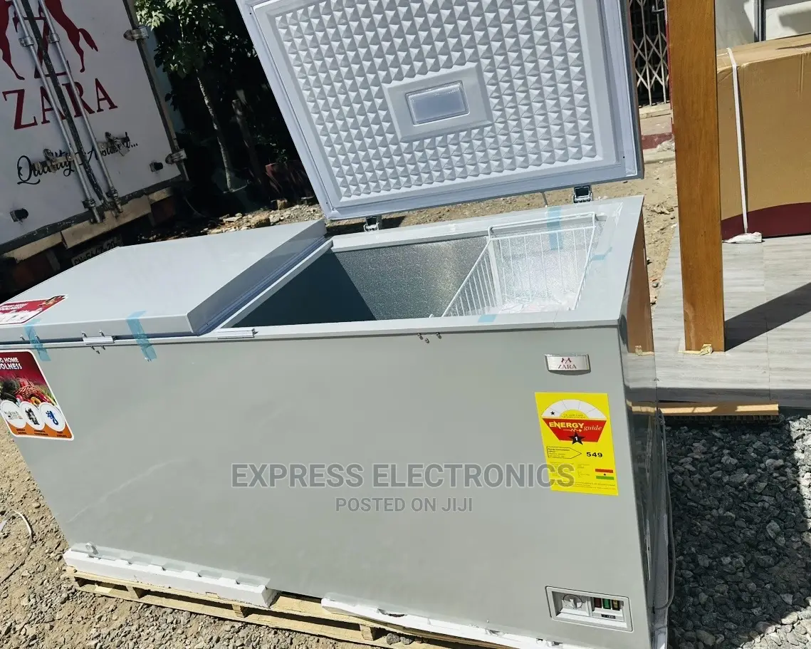 Adorable  New Chest Freezer Double Door Zara 577L