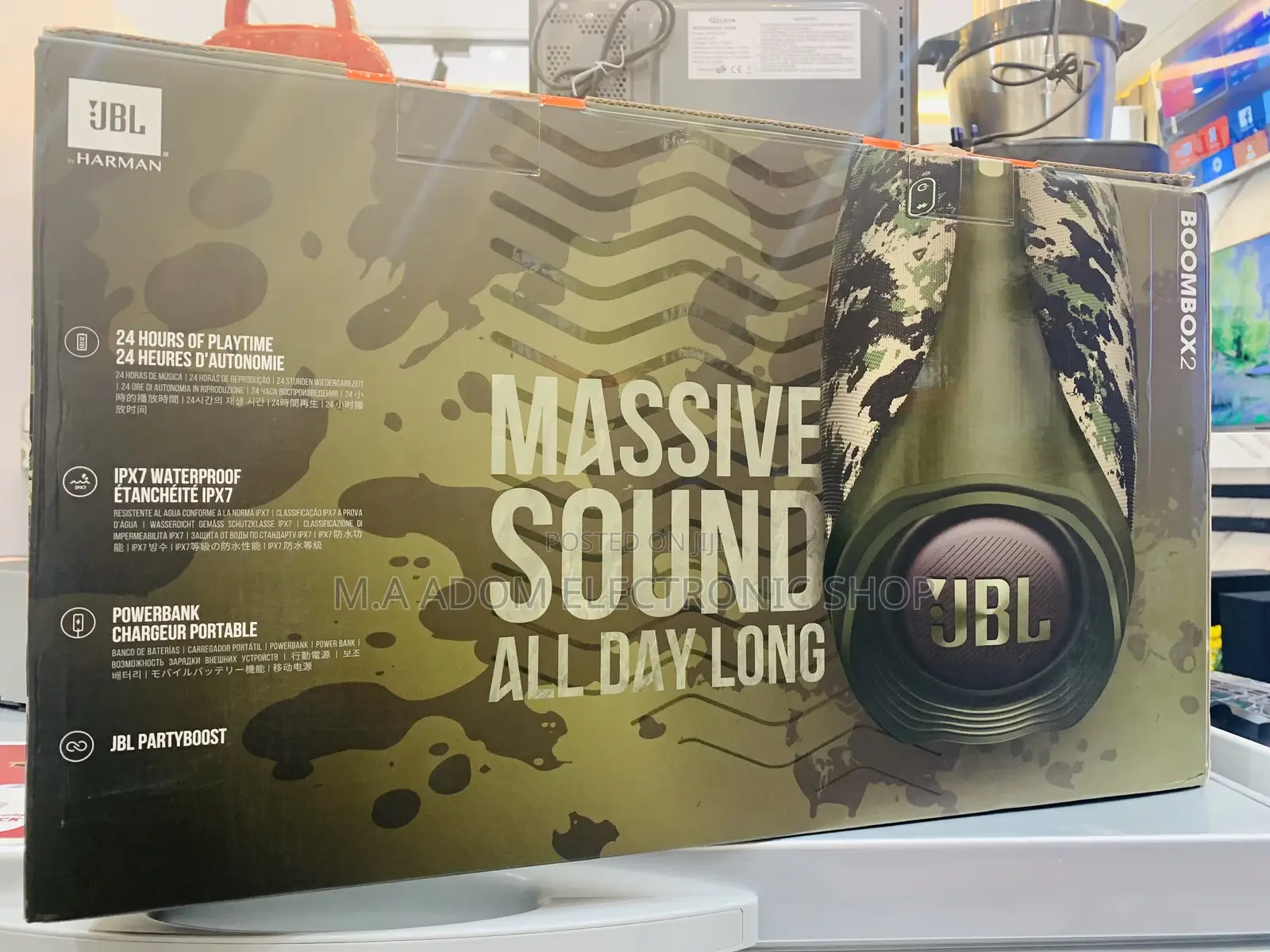 Party All Day 24/7hr With This JBL MASSIVE SOUND BOX