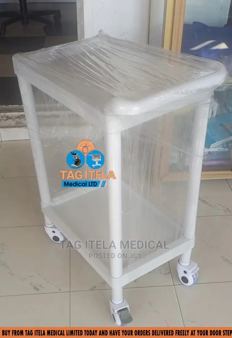 Medicine Trolley (2 Steps Plastic)