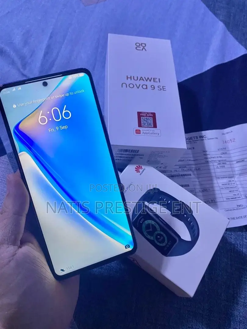 New Huawei nova 9 SE 5G 256 GB Black