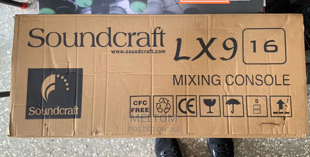 16channels Soundcraft Raw Mixer (LX9)
