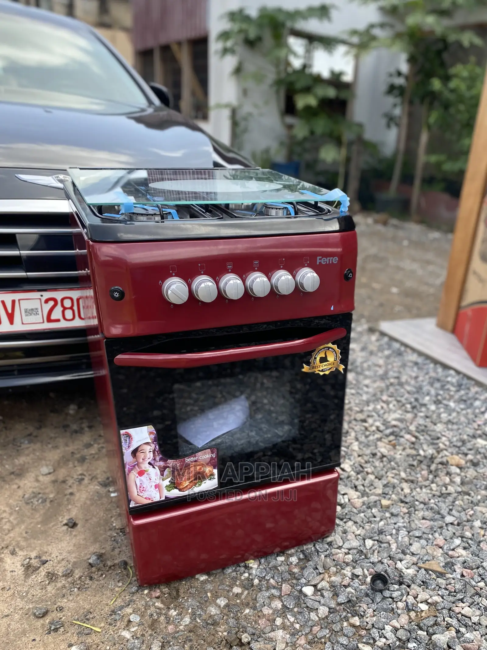 Get a Discount on 50*55cm Ferre Oven Grill 4 Gas Burner.