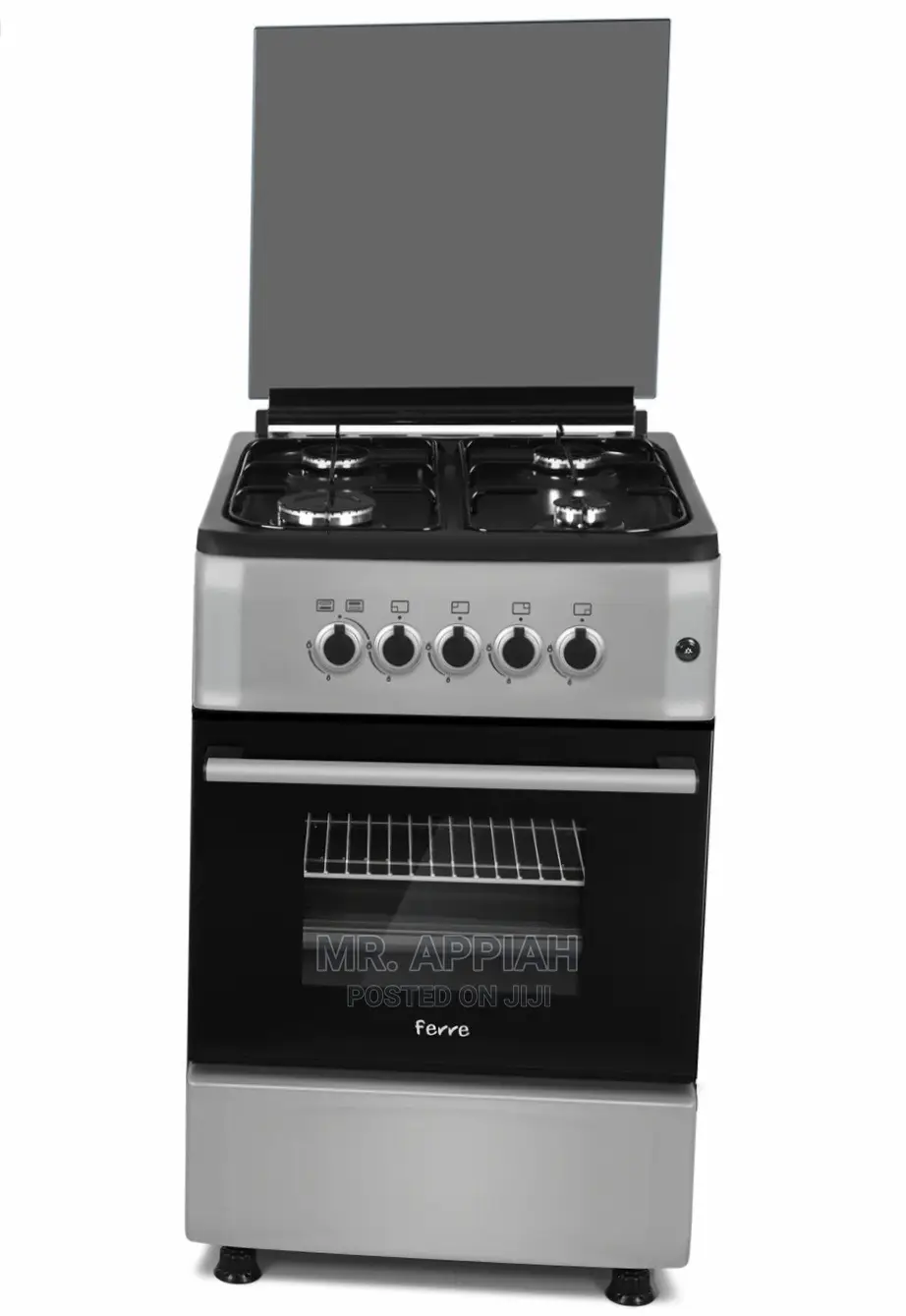 High Quality Ferre 50*60 4 Gas Burner + Oven Grill 