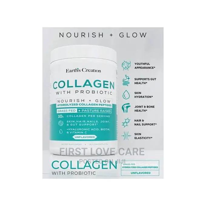 Earths Creation Collagen With Probiotic