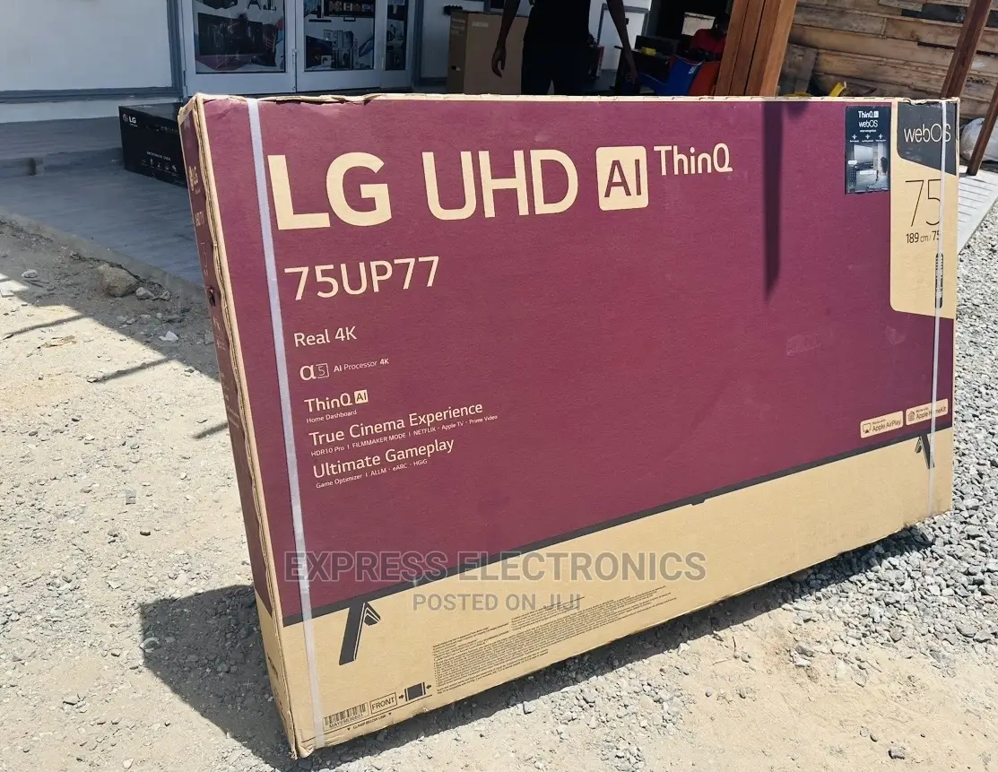 LG UHD Smart 75”Up7750 for Cool  Pretty Price