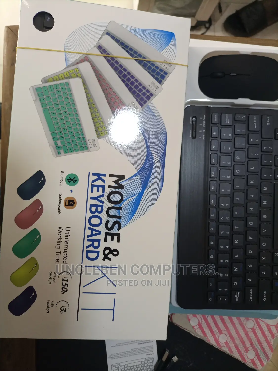 Rechargeable Bluetooth Keyboard With Mouse