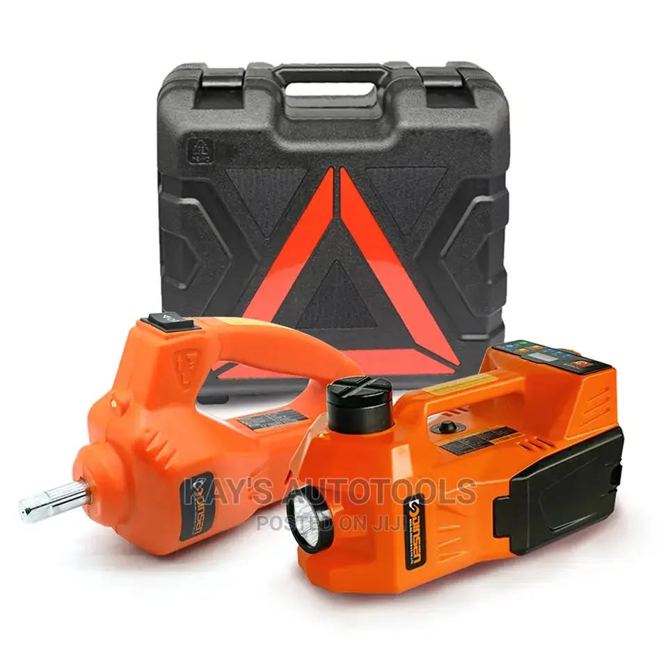 5ton Electric Car Jack With Impact Wrench With Tire Pump