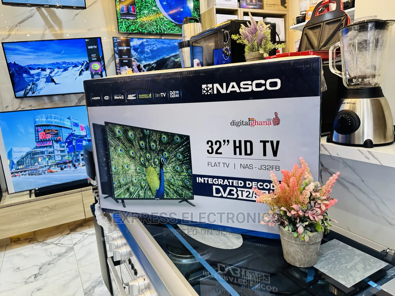Cool Price Nasco FHD Satellite Digital Nas-B32fb.