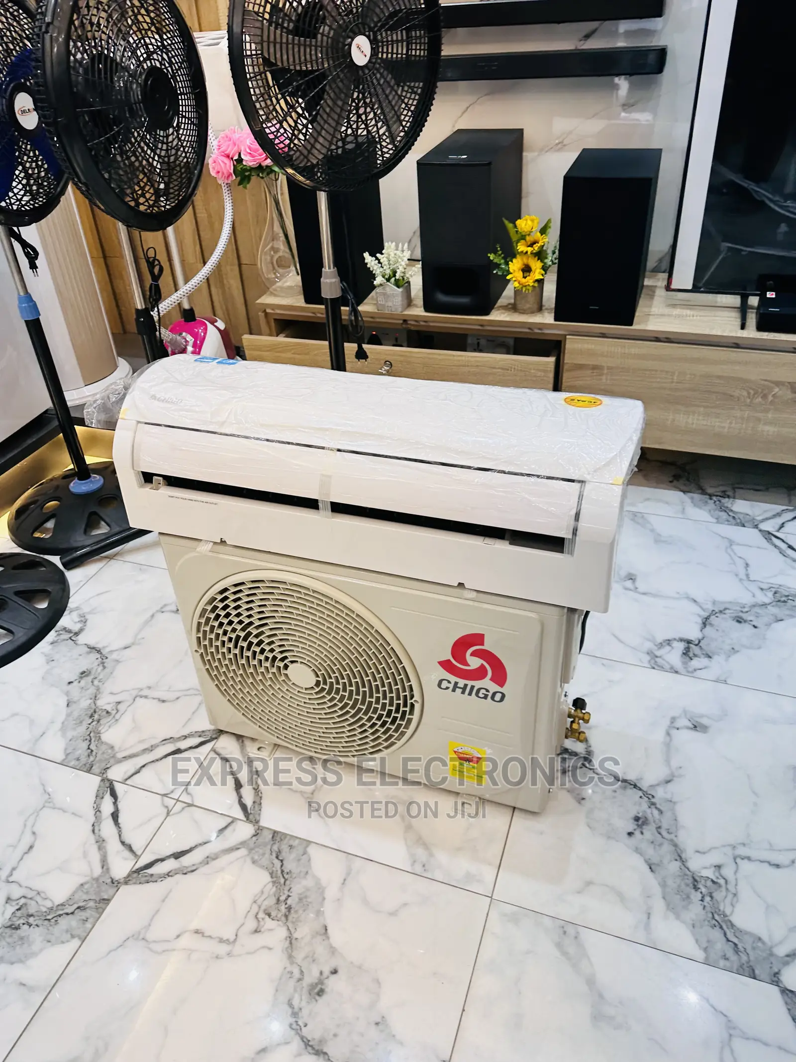 Cool Pretty  Price Chigo Split R410 Gas 1.5hp AC