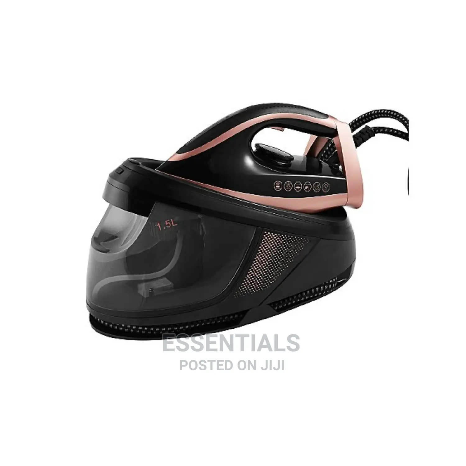 ASDA Black and Rose Gold 2400w Steam Generator Iron
