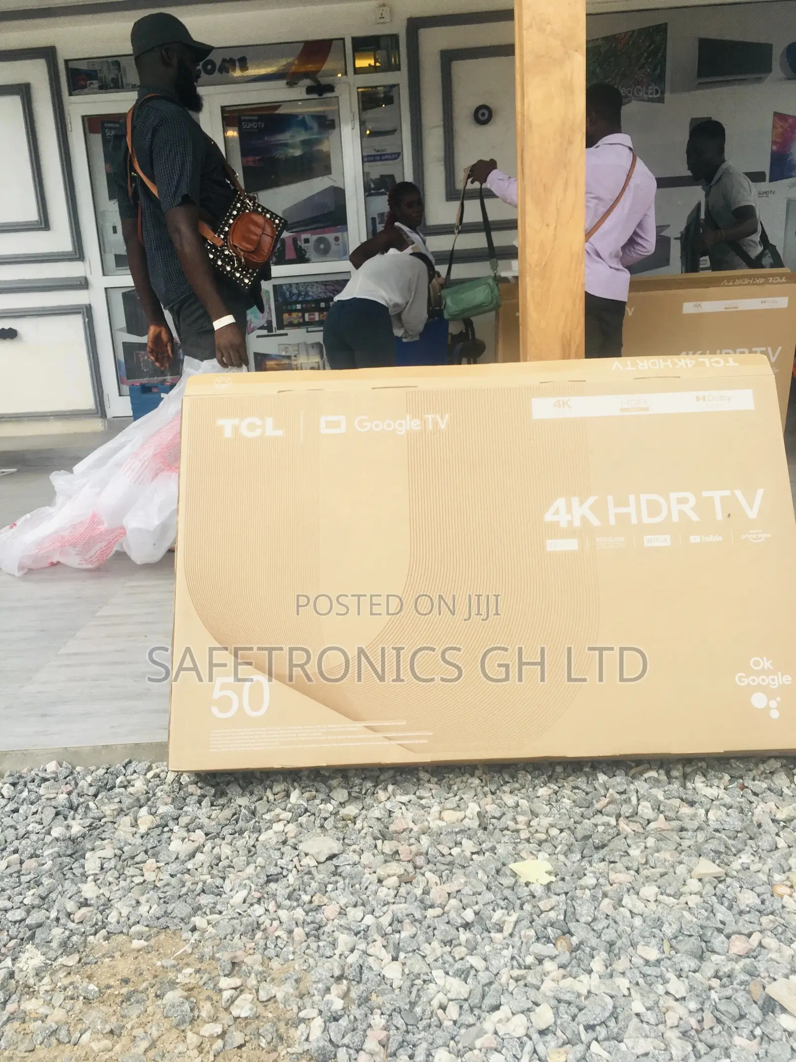 Great 50 Inches Glossy LED Reliable TCL HDR Tv