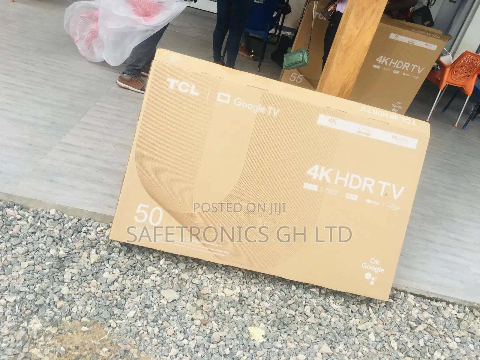 Great 50 Inches Glossy LED Reliable TCL HDR Tv