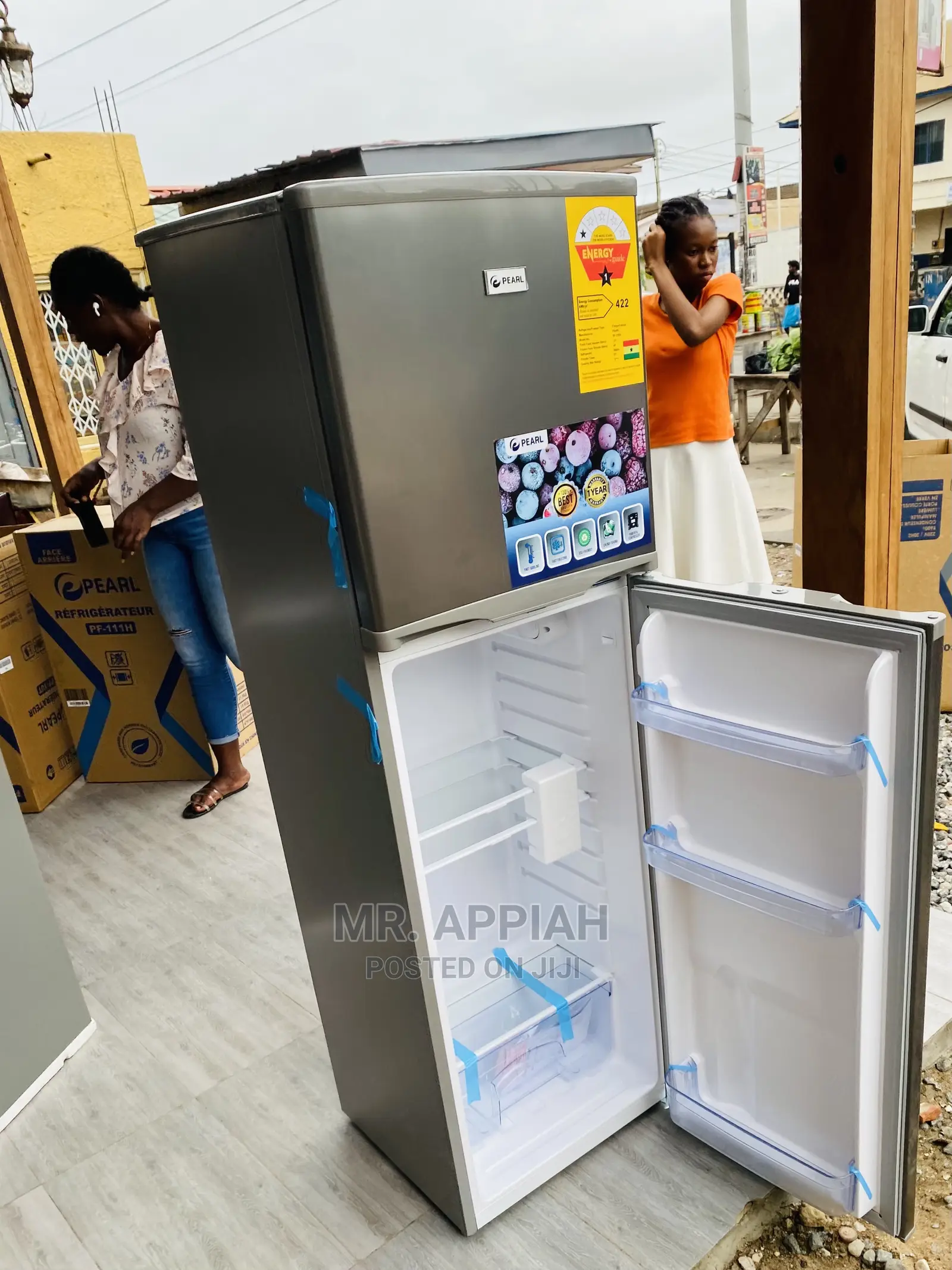 Extremely Fast Chilling Pearl PF-325TWD 2 Door Fridge(311L)