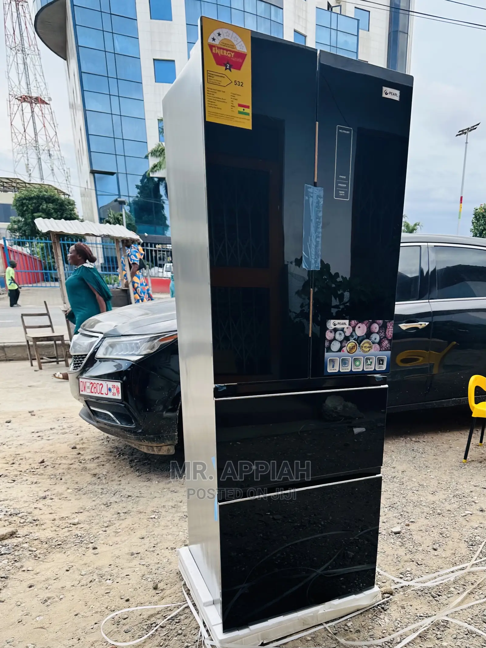 Get a Discount on Pearl 400ltr French Door Fridge(PF-470bg)