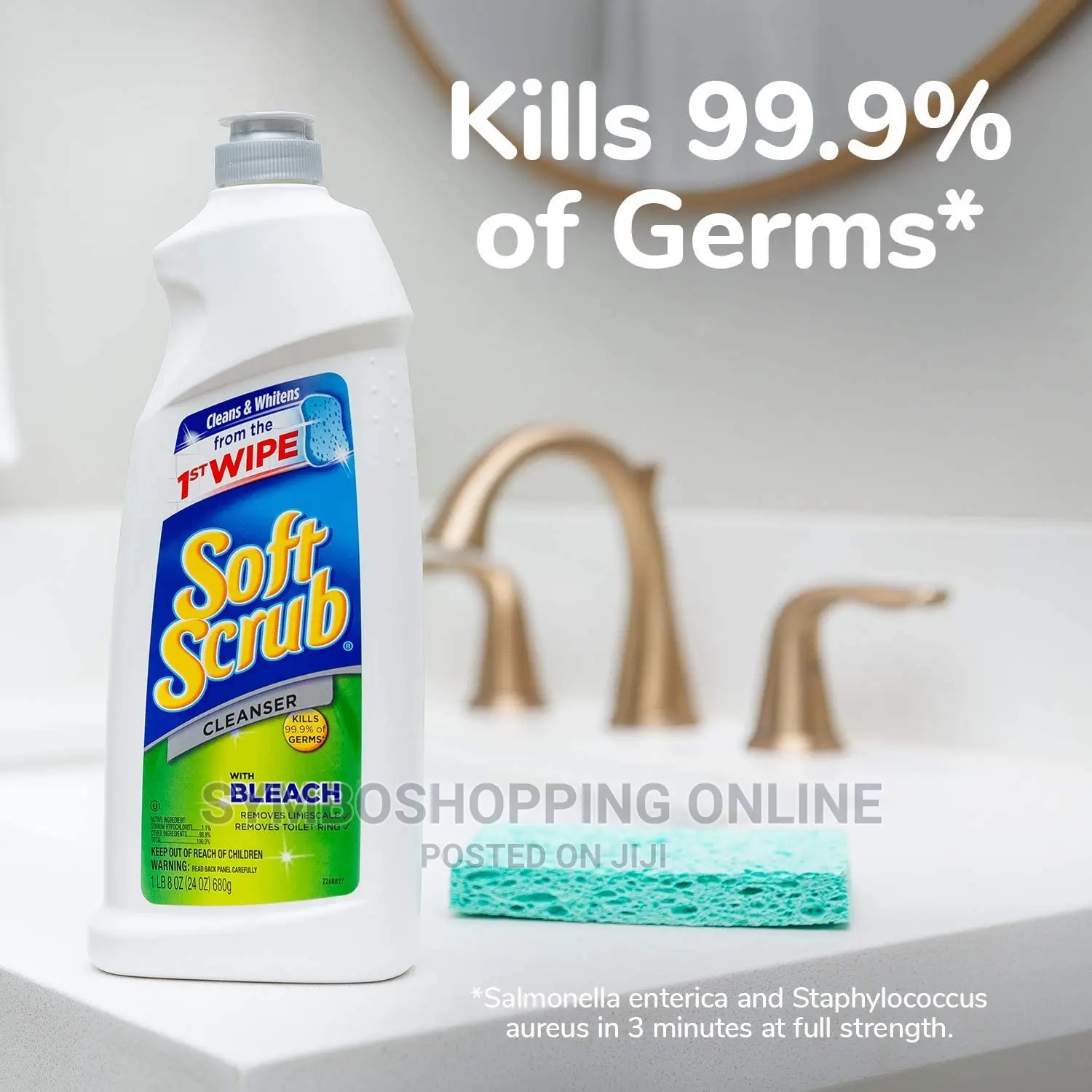 Soft Scrub With Bleach Cleanser