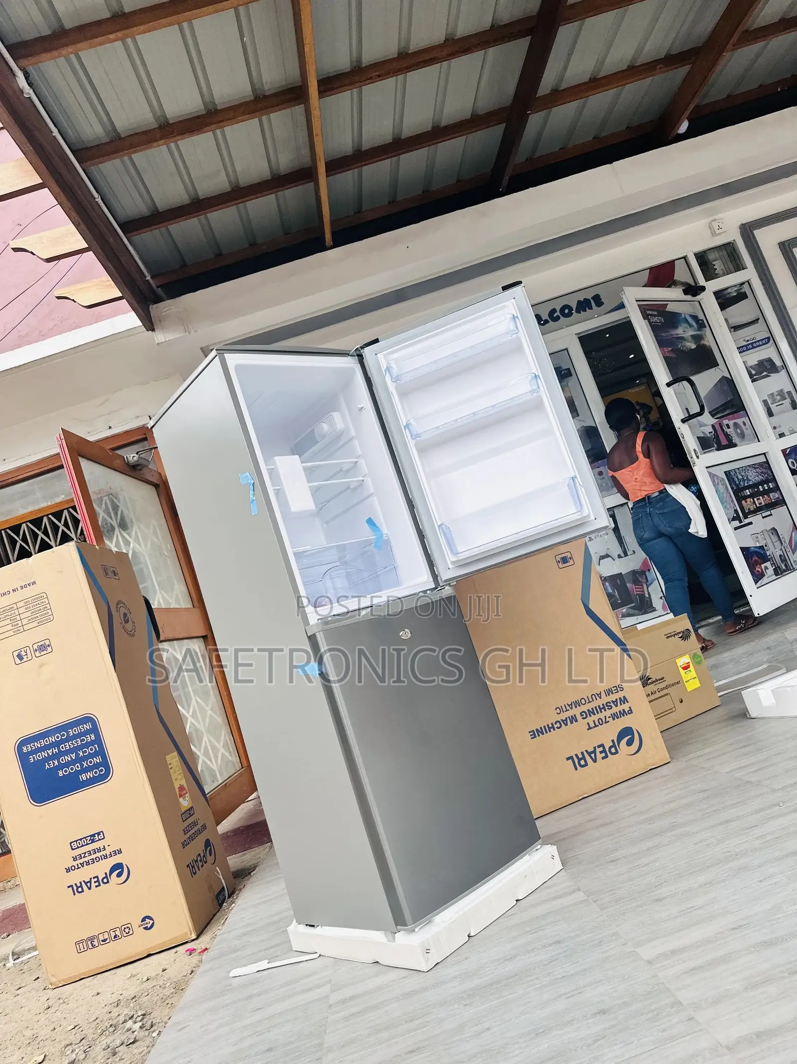 Text for Pearl-20t Bottomfreezer Fridge Doubledoor