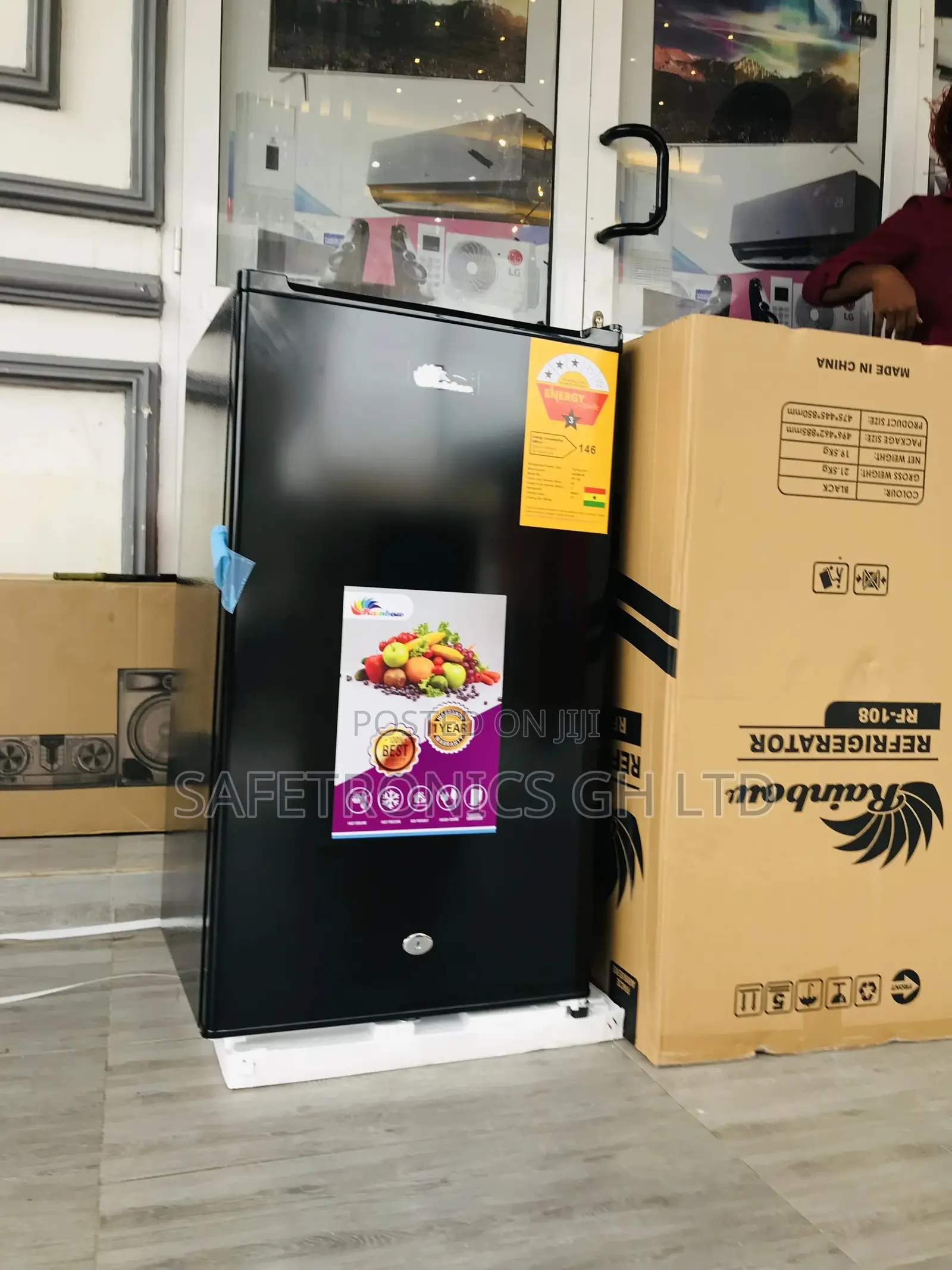 Rainbow 93 Liters Singledoor Topfreezer Tabletop Fridge