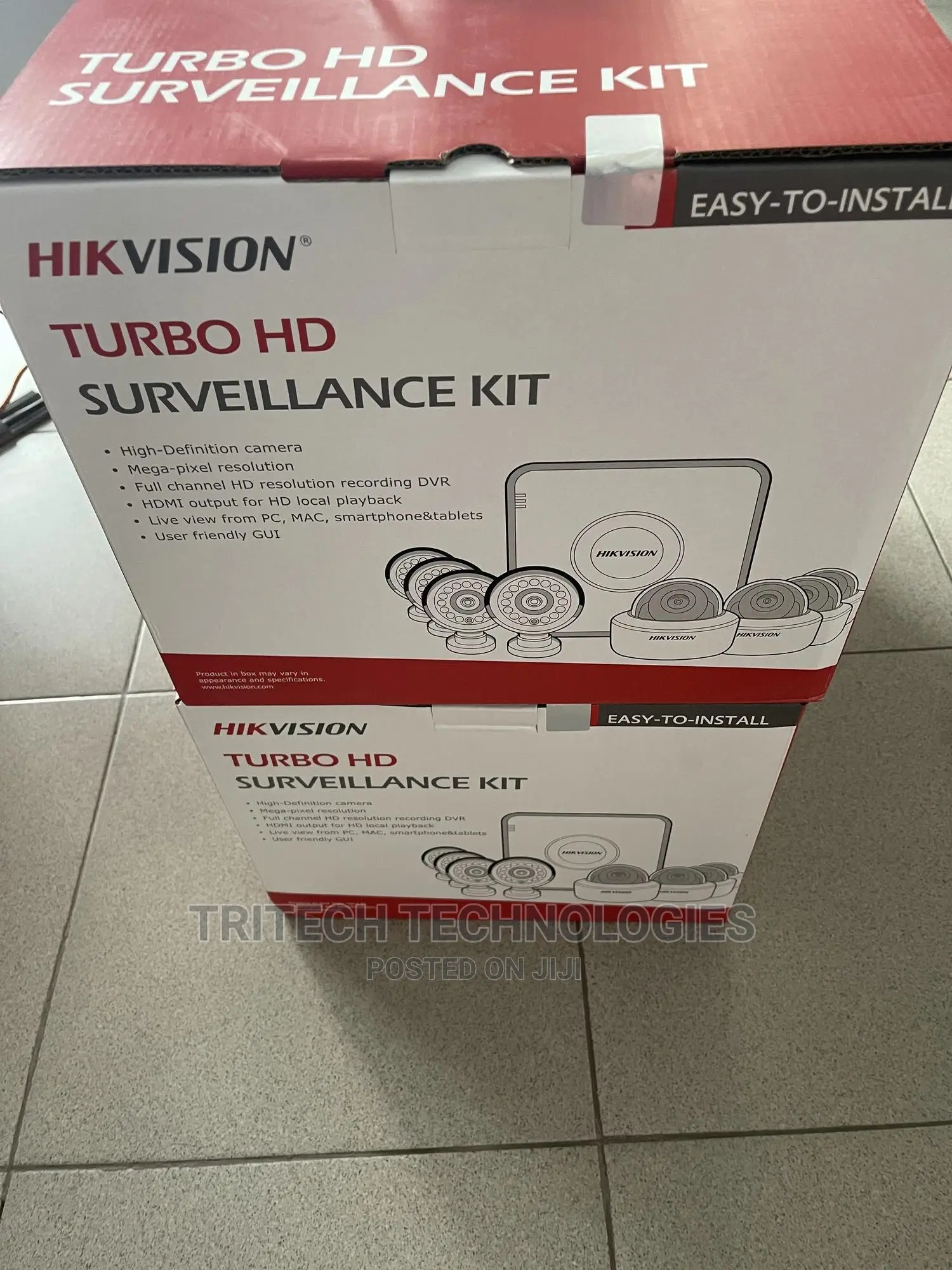 Hikvision Ds-J1421/7108hqh1-+4+4cam 8ch Complete DVR