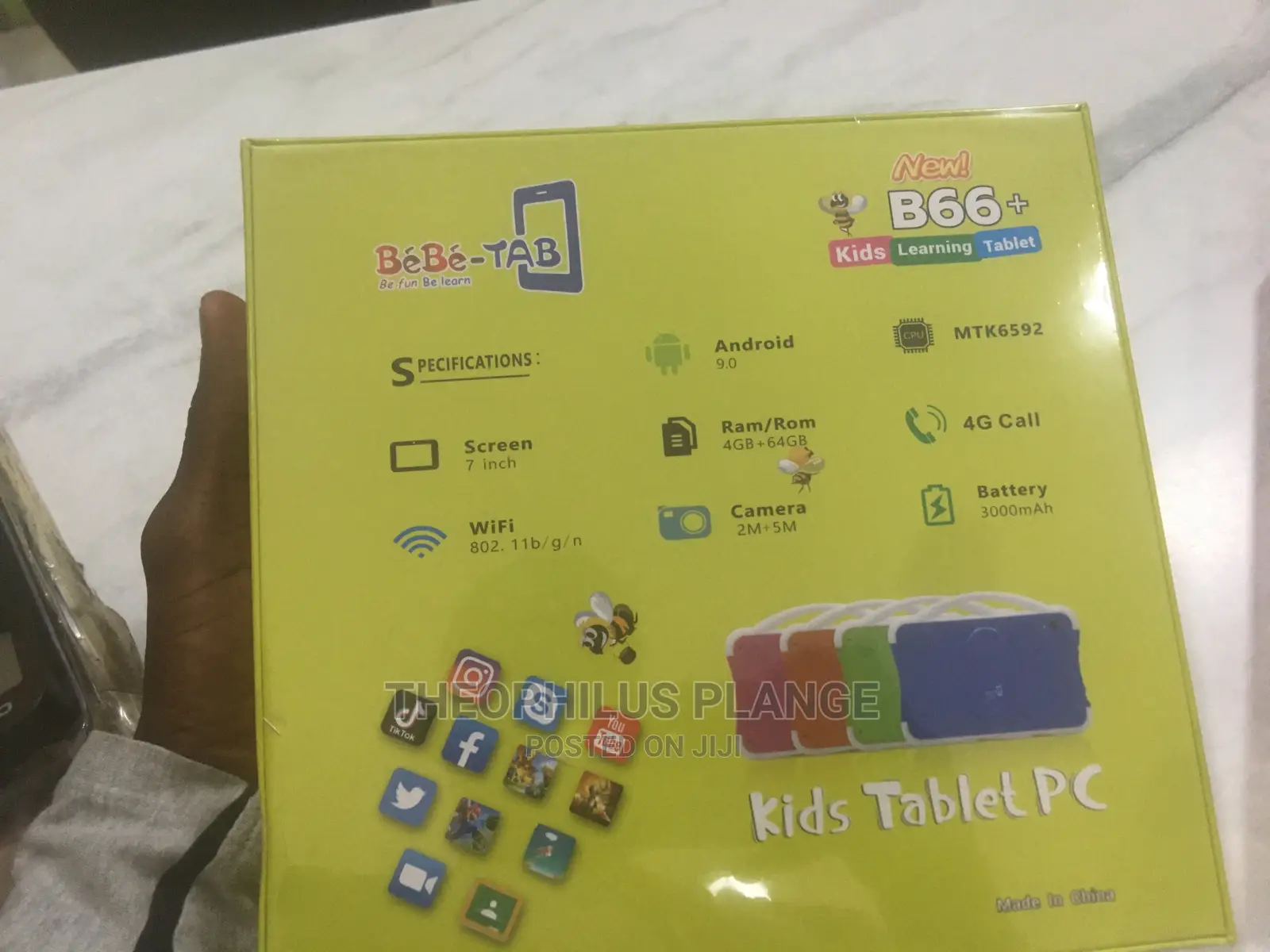 New Bebe B66 Plus 64 GB Black