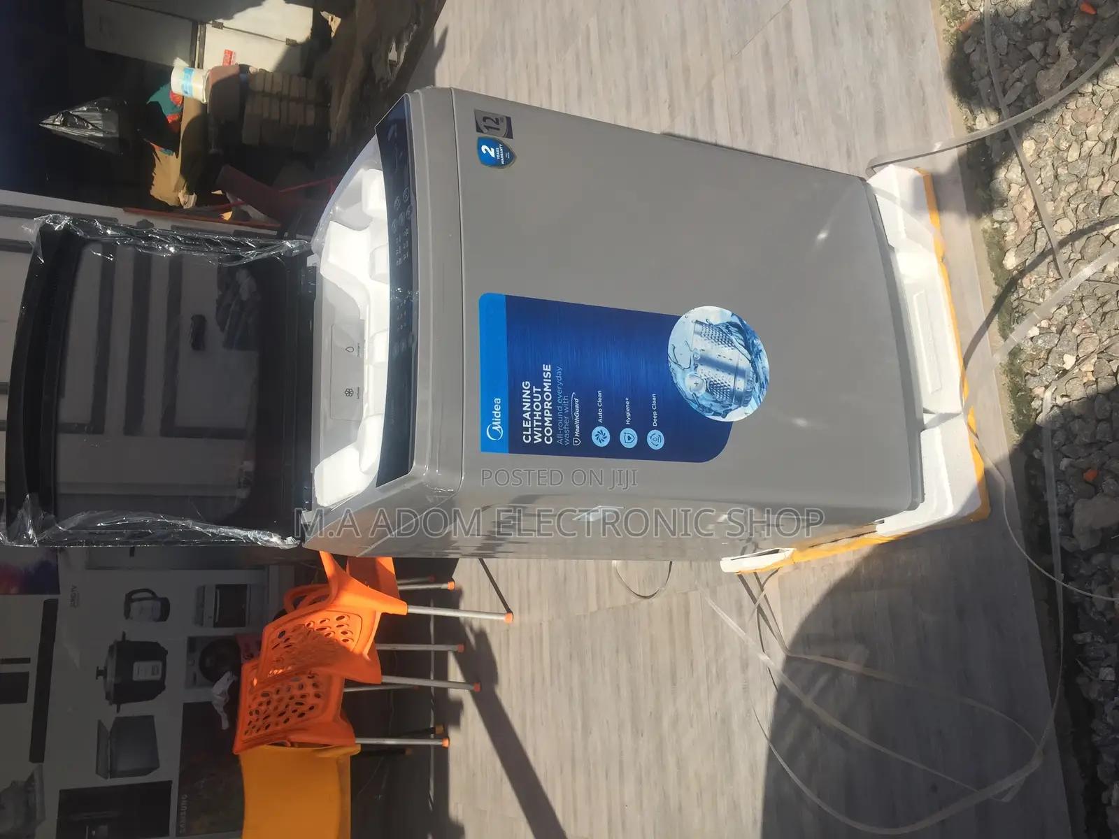 Amazing Midea 12kg Top Load Full Automatic Washing Machine