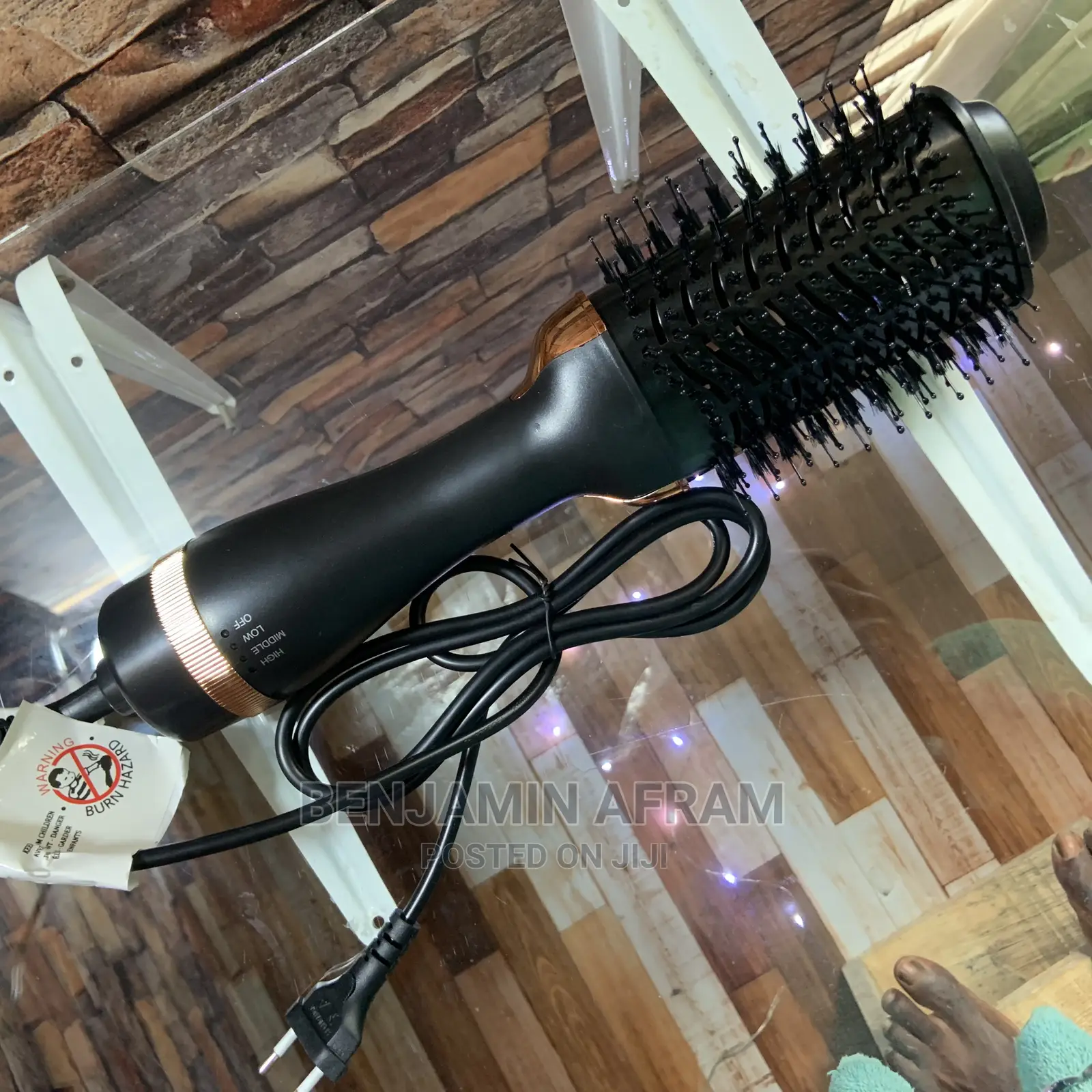 Professional Volumizer and Hair Brush Dryer